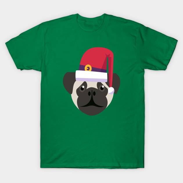 Funny Pug Dog Christmas 2020 Dog Lover Christmas T-Shirt by cuffiz